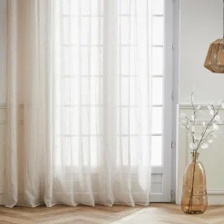 Voilage grande largeur (400 x 240 cm) Arthur Beige