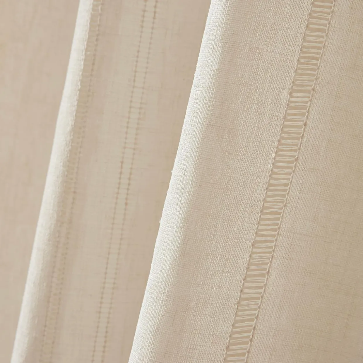 Voilage œillets (280 x 240 cm) Léontine Beige
