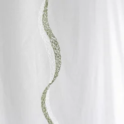 Voilage œillets (140 x 240 cm) Matisse Vert olive