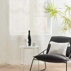 Voilage œillets (140 x 240 cm) Pandore Blanc