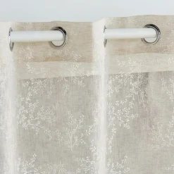 Voilage tissé (140 x 240 cm) Karla Taupe