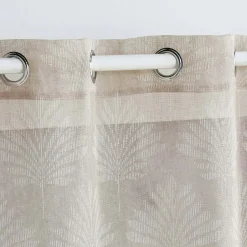 Voilage tissé (140 x 240 cm) Levita Taupe